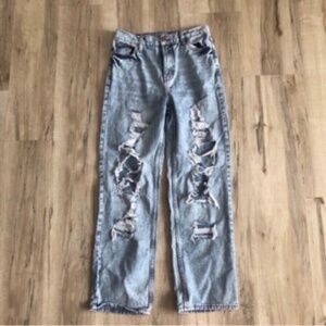 Aeropostale 90's Baggy Light Blue Jeans